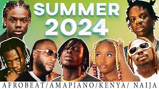 AFROBEATS MIX 2024 🔥 AMAPIANO MIX 2024  BEST OF NAIJA AFROBEAT VIDEO MIX  WIZKID BURNA REMA [upl. by Atalante]