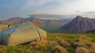 Glencoe wildcamp summer solstice wild camp on top of a Glencoe mountain [upl. by Dlnaod]