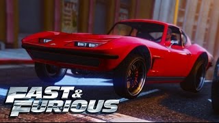 FAST AND FURIOUS 8  Lettys Stingray Car Build  Gta 5 [upl. by Graeme]