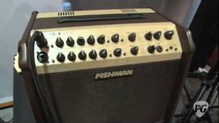 Summer NAMM 11  Fishman Loudbox Artist Amplifier Demo [upl. by Nettie]