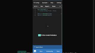 TypeScript  Maîtrisez les Types Conditionnels en 60 Secondes  typescript javascript code [upl. by Calesta]