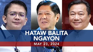 UNTV Hataw Balita Ngayon  May 23 2024 [upl. by Aryt634]