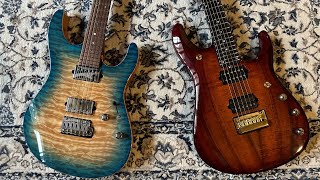 Suhr Modern Custom vs Music Man JP6 BFR Koa [upl. by Suellen224]