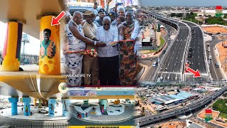 Exclusive Tour of African Murals at the Flowerpot Interchange that Prez Akufo Addo commissioned [upl. by Tram]