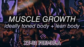 ☣️XT01⚜️ PERFECTLY Toned amp Lean Body Subliminal │ build muscle  body toning [upl. by Chitkara]