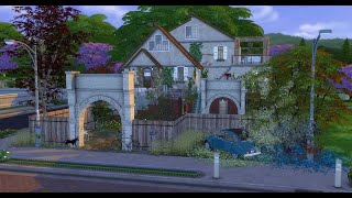 Casa di campagna The Sims 4 lotto residenziale CCTRAY free [upl. by Elamef]