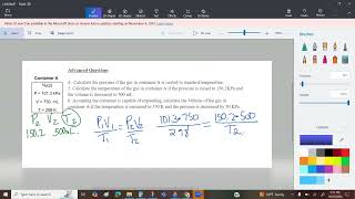 Gas Law  Advanced Questions [upl. by Ashelman26]