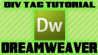 How to create a Layout using Div Tags and CSS in Dreamweaver [upl. by Briano]