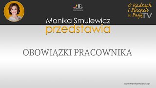 Obowiązki Pracownika [upl. by Bruning]