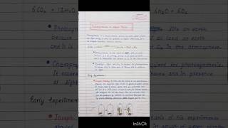 Photosynthesis in Higher Plants Notes  Class 11  NEET  CBSE  HSC neet biology class11 [upl. by Ashleigh]