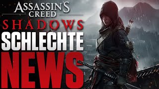 SCHLECHTE Nachrichten und Release Datum Leak von Assassins Creed Shadows [upl. by Ania]