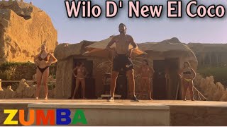 Ali Paolo  Wilo D’ New El Coco  Zumba dance  تعليم زومبا للمبتدئين على باولو [upl. by Aillicsirp782]