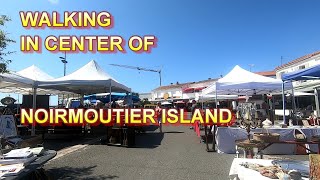 Walking in Center of Noirmoutier Island [upl. by Ybsorc]