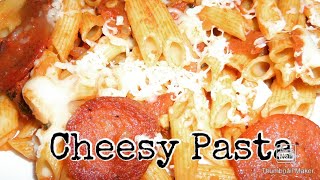 Spicy Pepperoni Pasta  Cheesy Pasta Recipe 19 [upl. by Siaht]