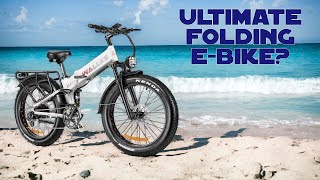 Is this the ULTIMATE fattire FAST folding ebike [upl. by Ecirahc]