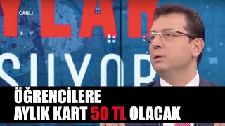 Öğrencilere Aylık kart 50 TL Olacak [upl. by Eimarej679]