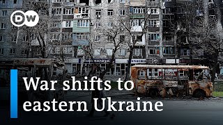 Russian forces now focused on Donbas leaving behind trail of destruction  DW News [upl. by Goeger]