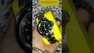 INVICTA Pro Diver Automatic Black Dial Analog Watch unboxing [upl. by Aneeh]