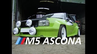 E34 M5 Powered Opel Ascona Drift Car [upl. by Shimberg412]