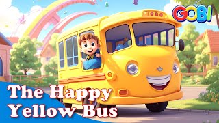 The Happy Yellow Bus School Nursery Rhymes amp Kids Songs [upl. by Nodrog]