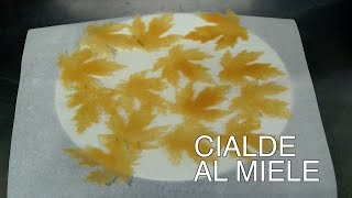 Cialde al miele  Texturas [upl. by Elfreda]