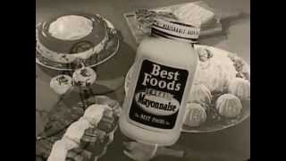 1950s Commercial for Hellmanns Mayonnaise [upl. by Orfield]