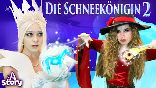 Die Schneekönigin GeschichtenGute nacht geschichte Deutsch A Story German [upl. by Lindo]