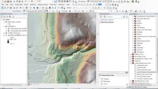 v45 creating a geomorphic map in ArcMap [upl. by Jobey877]