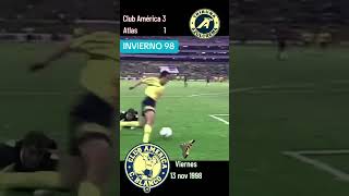 Gol de Cuauhtémoc Blanco al Atlas [upl. by Eniowtna]