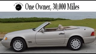 1996 Mercedes Benz 320SL R129 Roadster Convertible Great Condition 30K Miles [upl. by Ros]