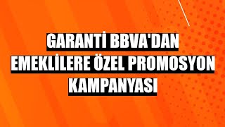 Garanti BBVAdan yeni kampanya Emekli maaş promosyonu kaç TL oldu [upl. by Aniara11]