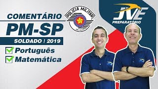 GABARITOS E COMENTÁRIOS  PROVA PMSP 24112019 [upl. by Namilus]