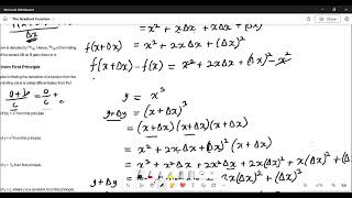 The Derivative of y  x3 from first principle [upl. by Wilser]