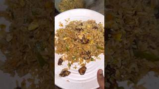 Roasted Chicken Pakoda Fried Rice Recipe shorts viral chickenrecipes eggrecipe [upl. by Adnofal]