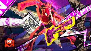 SpiderMan Across the SpiderVerse 2023  SpiderPunk Awesome Scene  Movieclips [upl. by Tengler]