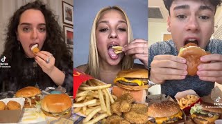 MCDONALDS  FAST FOOD TIKTOK MUKBANG ASMR COMPILATION  LUNA ASMR [upl. by Millda505]