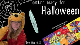 Getting ready for Halloween boo vlog 26 [upl. by Akcinat]