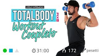 Allenamento Completo Total Body Con Pesetti [upl. by Mosi4]