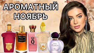 Ароматы ноября  Italica Xerjoff Dama Bianca Xerjoff Pure poison Dior Tonka Cola Mancera … [upl. by Illa]