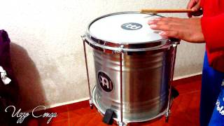 Samba Enredo en Repique meinlpercussion Pequeño Tutorial [upl. by Atinnek]