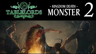 Tablelords Online Kingdom Death Monster First Hunt [upl. by Kevon]