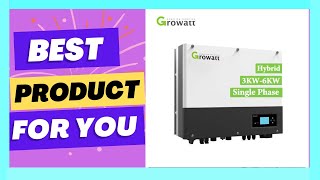 Growatt SPH6000 60kW Hybrid Solar PV Inverter Home Battery Storage [upl. by Ihsir]