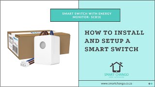 Broadlink Bestcon SCB1E Wifi Smart Switch with Energy Monitoring  Installation and Configuration [upl. by Ethelinda]