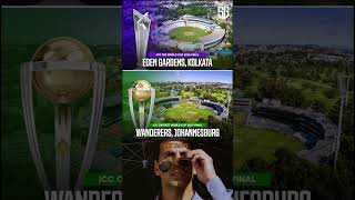 Venues of the next two World Cup finals shorts shortfeed cricket indiancricketer [upl. by Libbi517]