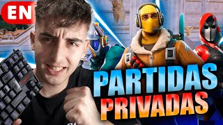 PARTIDAS PRIVADAS con SEGUIDORES FORTNITE [upl. by Nadaha]