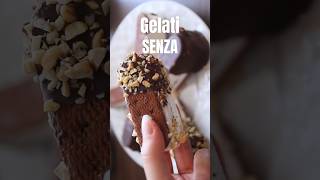 SENZA GELATIERA FACILE e VELOCE MAXIBON  BISCOTTO GELATO fatto in casa SENZA LATTICINI E UOVA [upl. by Berni]