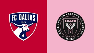 HIGHLIGHTS FC Dallas vs Inter Miami CF  August 6 2023 [upl. by Relyc905]