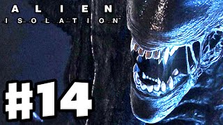 Alien Isolation  Gameplay Walkthrough Part 14  Distribution Conduit PC Gameplay with Facecam [upl. by Enilkcaj]