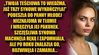 Rok po ślubie dziewczyna znalazła zapomniany pakunek z kompromitującymi materiałami na teściową [upl. by Aro]