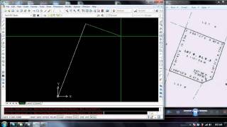 how to plot LOt bearing in Autocad [upl. by Yolanthe]